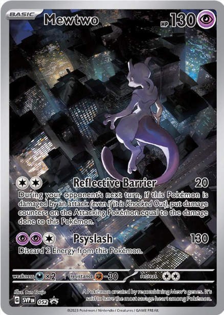 Mewtwo 052 SV Scarlet & Violet Promo Cards